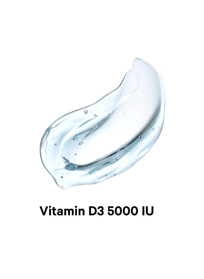 Codeage Vitamin D3 Gummy Vitamins Vitamin D3 5000 Iu Gummies Cholecalciferol 125 Mcg Soft Pectinbased Animal Gelatinfree Gummy Bones & Heart Tasty Strawberry Glutenfree Nongmo 120 Count  - Image 4