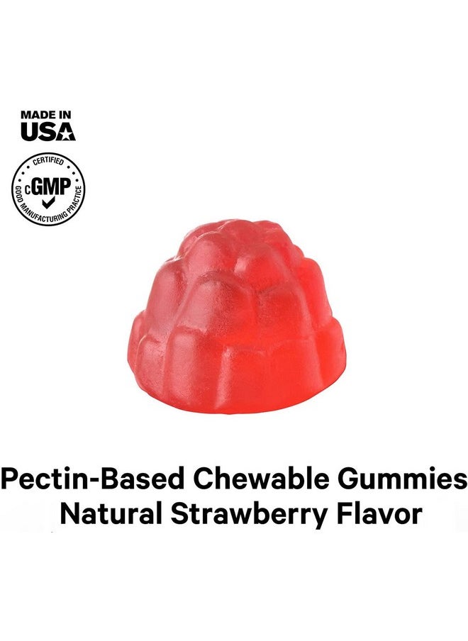 Codeage Vitamin D3 Gummy Vitamins Vitamin D3 5000 Iu Gummies Cholecalciferol 125 Mcg Soft Pectinbased Animal Gelatinfree Gummy Bones & Heart Tasty Strawberry Glutenfree Nongmo 120 Count  - Image 5