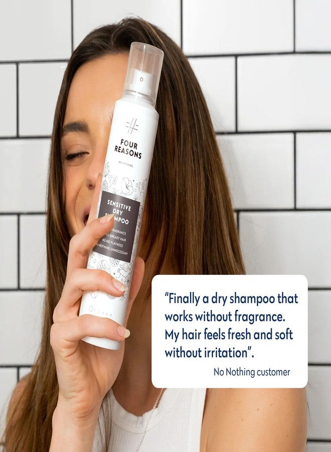 No nothing Volumizing Dry Shampoo - Fragrance Free, Talc-Free, Hypoallergenic, Vegan, Unscented Dry Shampoo for Women and Men, Sensitive Scalp - Absorbs Oil, Clear Finish, 5.3 oz - Image 4