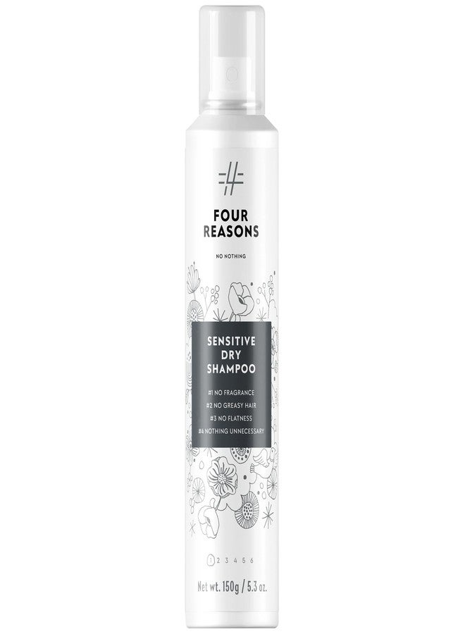 No nothing Volumizing Dry Shampoo - Fragrance Free, Talc-Free, Hypoallergenic, Vegan, Unscented Dry Shampoo for Women and Men, Sensitive Scalp - Absorbs Oil, Clear Finish, 5.3 oz - Image 1