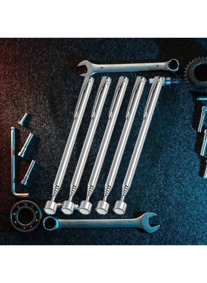 2pcs Extendable Magnetic Pickup Tool with Grip Ergonomic Handle Battery Free Magnetic Grabber - Image 5