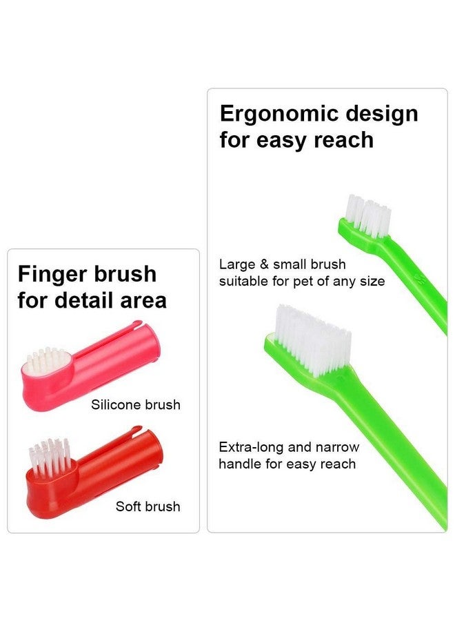 Generic 3 In 1 Cleaning Dental Toothbrush With Shower Grooming And Bathing Glove (Colour May Vary) - Image 4