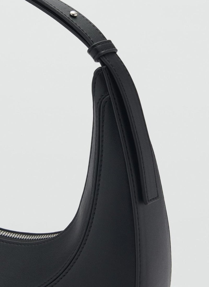 MANGO Oval Shoulder Bag  - Image 3