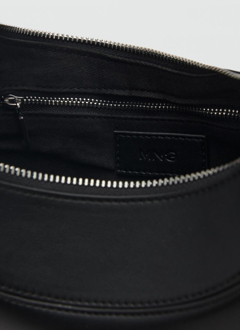 MANGO Oval Shoulder Bag  - Image 4
