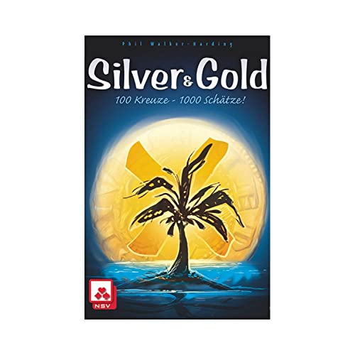 Pandasaurus Games Silver Gold Card Game Flip Write Strategy for Kids Adults 24 Players 20 Min Playtime by Pandasaurus Games - Image 1