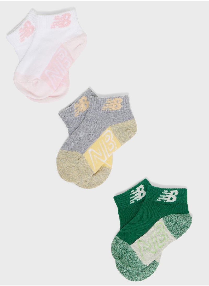 New Balance Kids 6 Pack Ankle Socks  - Image 1