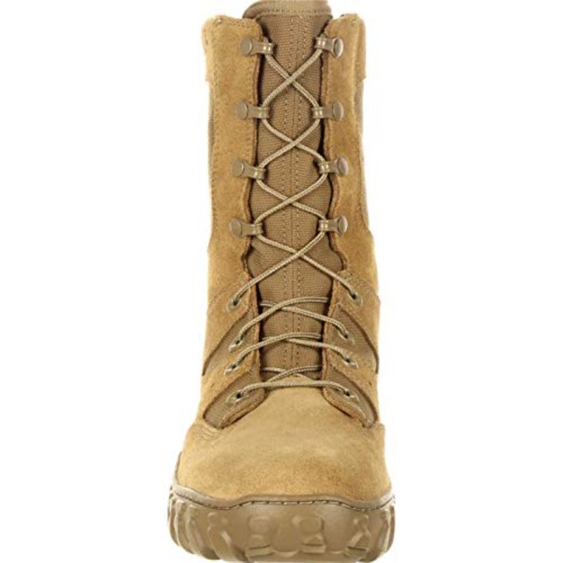 ROCKY Coyote Brown Military Boot mens Military and Tactical Boot - Image 5