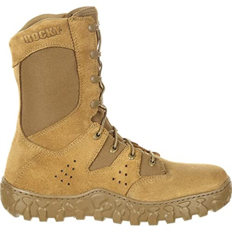ROCKY Coyote Brown Military Boot mens Military and Tactical Boot - Image 3