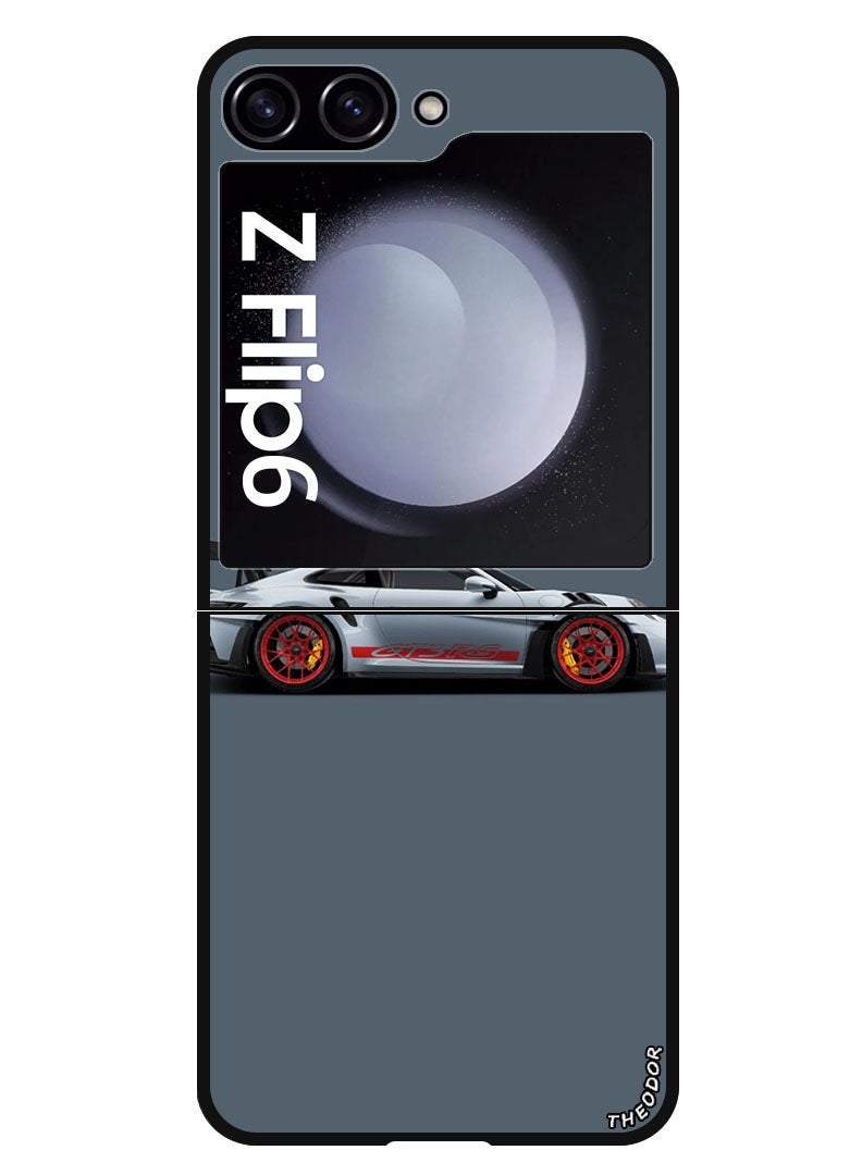 Theodor Protective Case Anti Scratch Shock Proof Bumper Cover For Samsung Galaxy Z Flip 6 Carr 6 - Image 1