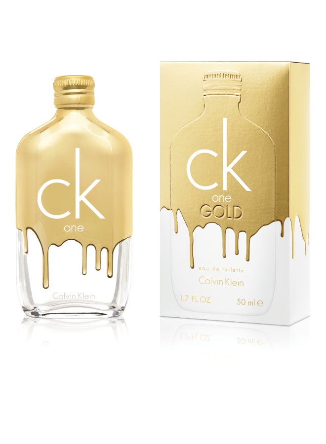 CALVIN KLEIN Ck One Gold Eau De Toilette 50ml - Image 2