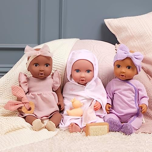 LullaBaby – 13 Pieces Fashion Set – 14-Inch Baby Doll Clothes – Pajama, Dress & Bath Accessories – Pretend Play 2+ Years– Baby Doll Clothing Set - Image 2
