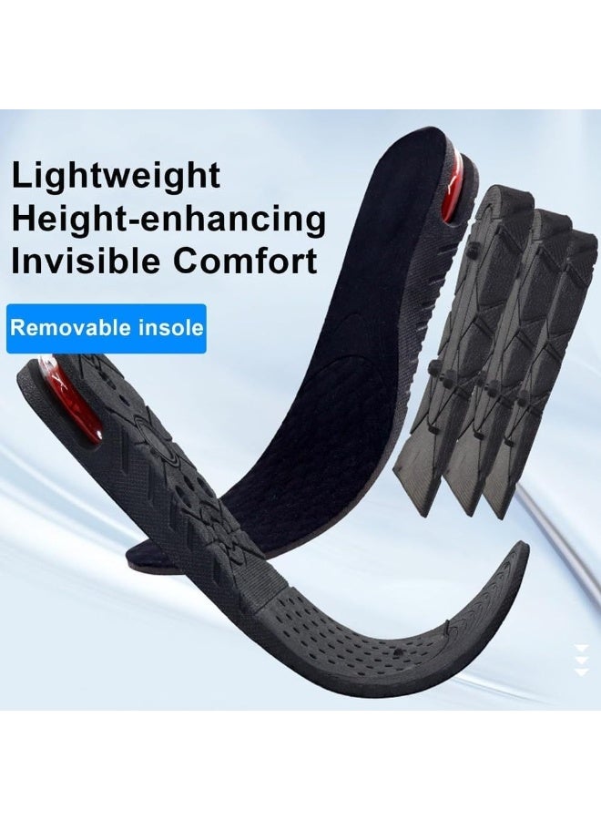 Height Increase Insoles | Unisex Height Booster | 4 Layer (3.54" / 9cm) Shoe Height Inserts for Men & Women | Height Insoles with Air Cushion | Shoe Inserts to Make You Taller - Image 2