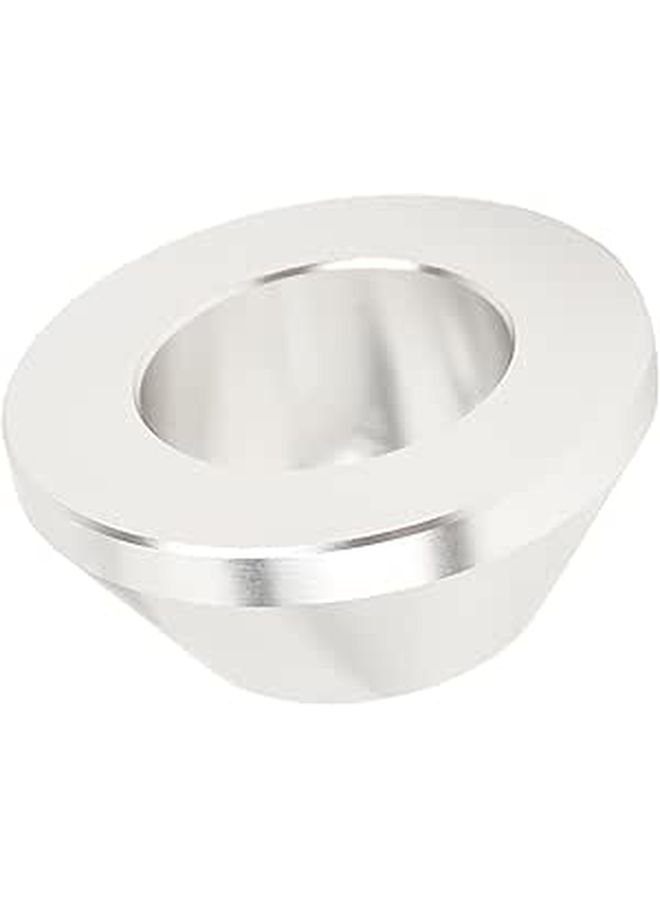 Billet Aluminum Centering Cone For Tire Changer Passenger Car Truck Smooth Edges Matte Silver - Image 1