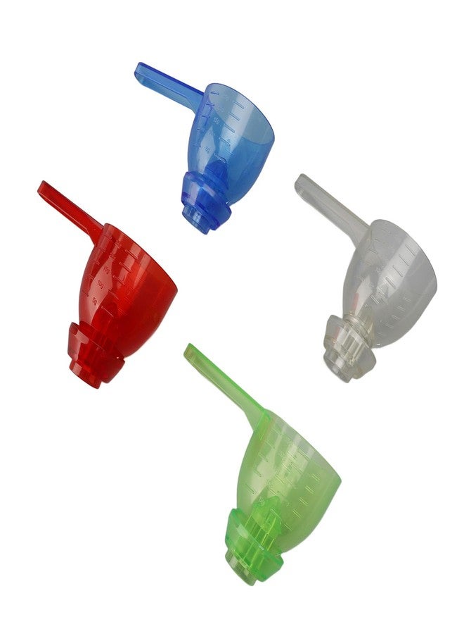 POCREATION Leveling Measuring Spoon with Funnel Design, Spill Proof Kitchen Tool, Transparent - Image 5