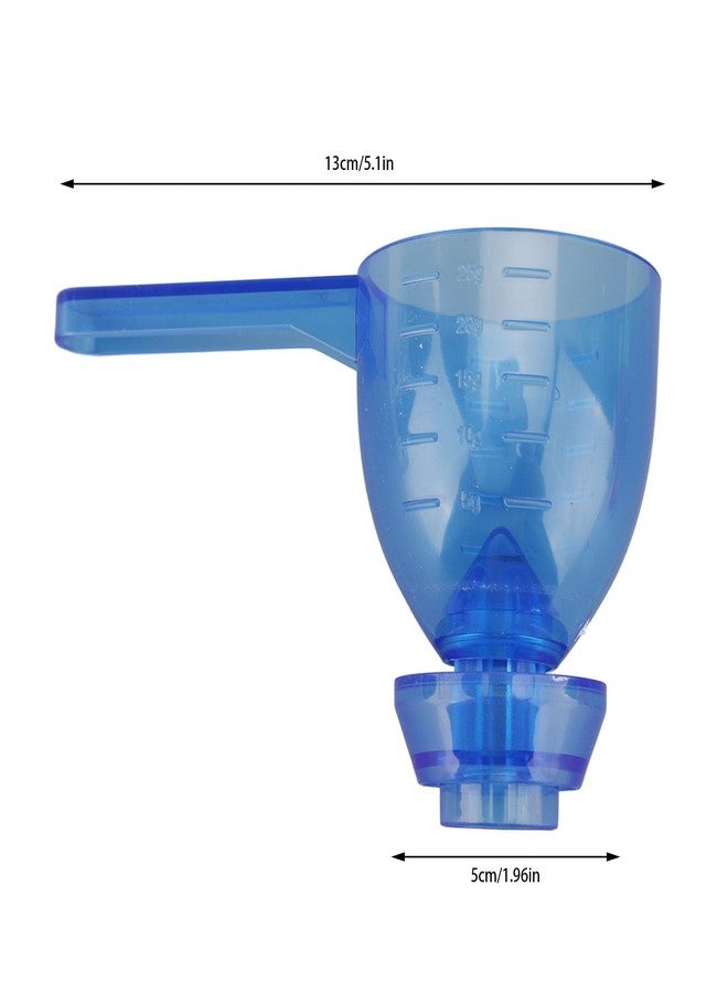 POCREATION Leveling Measuring Spoon with Funnel Design, Spill Proof Kitchen Tool, Transparent - Image 4