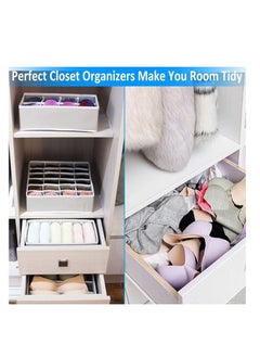 Generic Set of 4 Underwear Organizer, Underwear Drawer Organizer, Desk Organizer, Closet and Drawer Organizer for Underwear, Bras and Panties  - Image 4