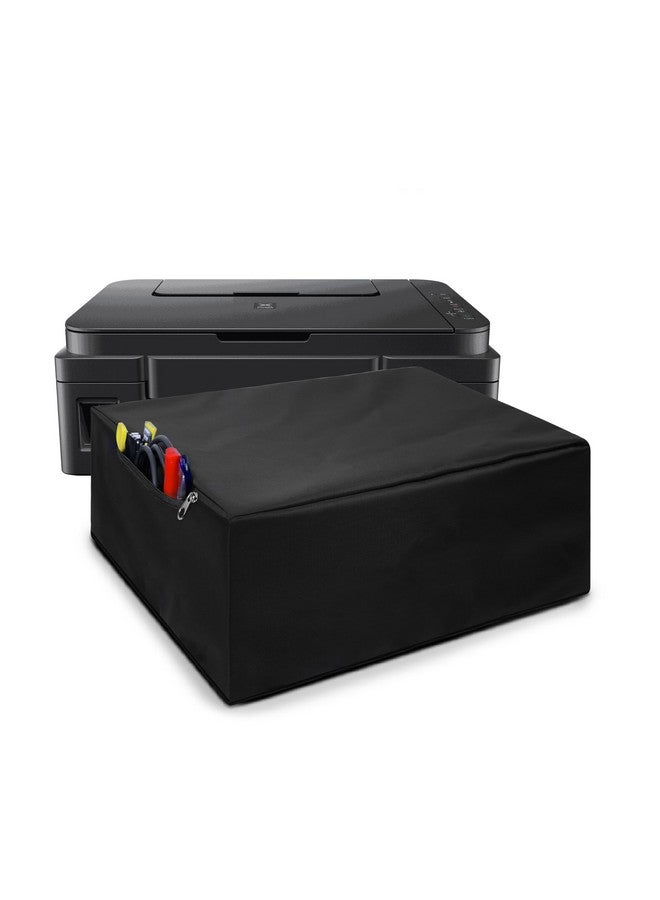 Alifiya Dust Proof Washable Printer Cover for Canon Pixma G3000 / G3020 All In One Ink Tank Printer - Black - Image 1