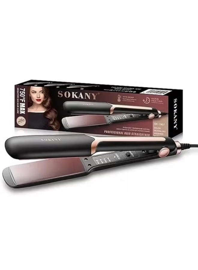 sokany SK-1907 Professional hair Straightener - Image 4