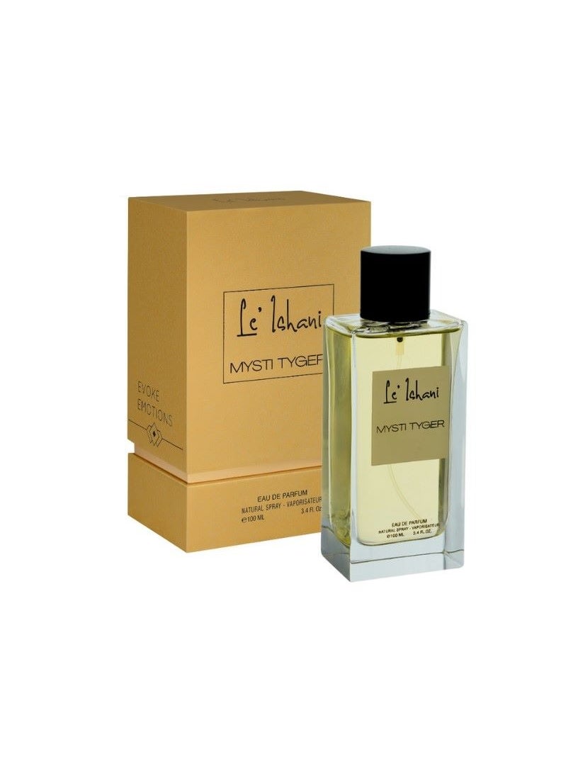 Le Ishani MYSTI TYGER Perfume Luxury Fragrance for Men and Women Eau De Parfum for Unisex 100 ml  - Image 1