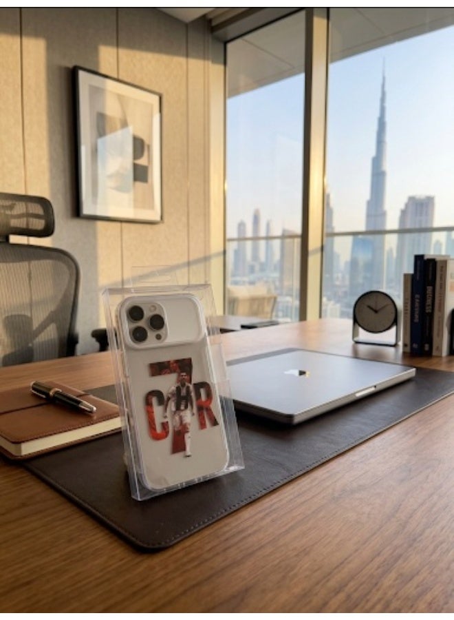 سي ار7 حافظة هاتف بتصميم قميص كريستيانو رونالدو لهاتف iPhone 17 Pro Max - حماية متينة - Image 2
