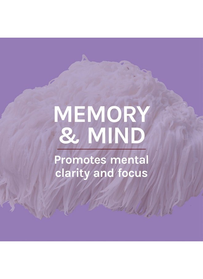 Host Defense Lion'S Mane Capsules Promotes Mental Clarity Focus And Memory Mushroom Supplement 60 Count  - Image 5