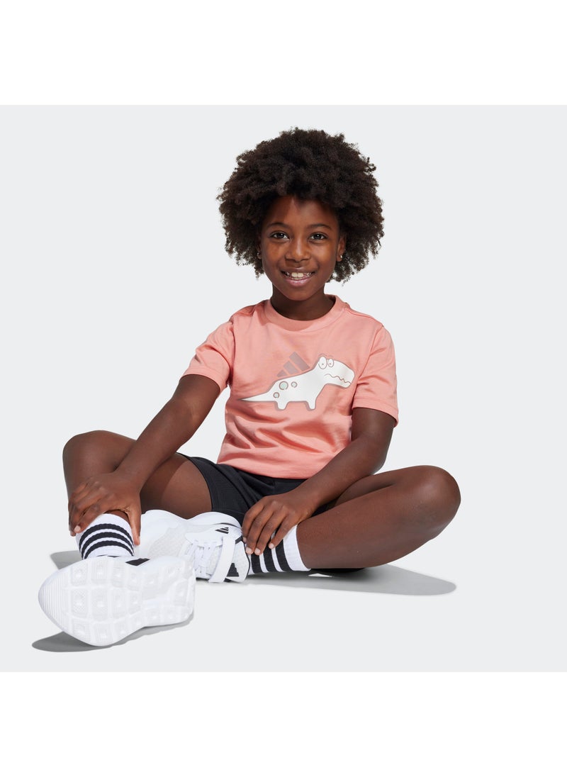 Adidas Kids Adiraptor Graphic T-Shirt  - Image 4
