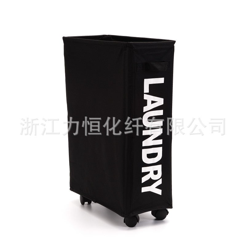 Fabric Dirty Clothes Basket Single-Compartment Clothes Sundries Storage Box Mesh Frame Storage Bag Household Supplies Dirty Clothes Basket - Image 1