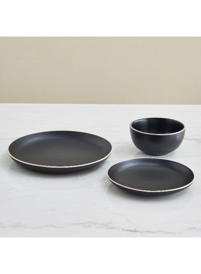 Home Box Eleganza 12-Piece Glaze Dinner Set - Serves 4 - Image 2