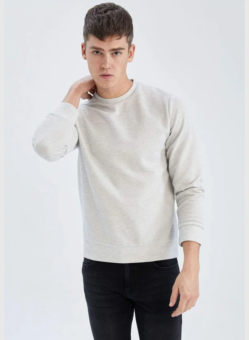 DeFacto Man Knitted Sweatshirt