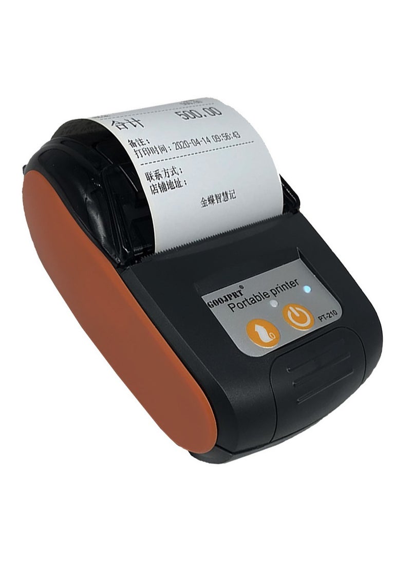 GOOJPRT - Portable Thermal Printer Handheld 58mm Receipt Printer for Retail Stores Restaurants Factories Logistics - Image 1