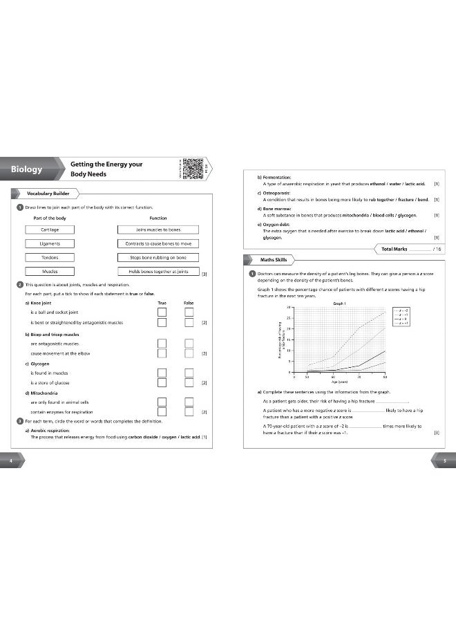 KS3 Science Year 8 Workbook: Practice questions covering all KS3 Science Year 8 curriculum topics  - Image 4