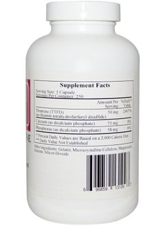 Ecological Formulas Allithiamine 50 mg 60 Capsules  - Image 2