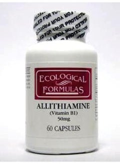 Ecological Formulas Allithiamine 50 mg 60 Capsules  - Image 1