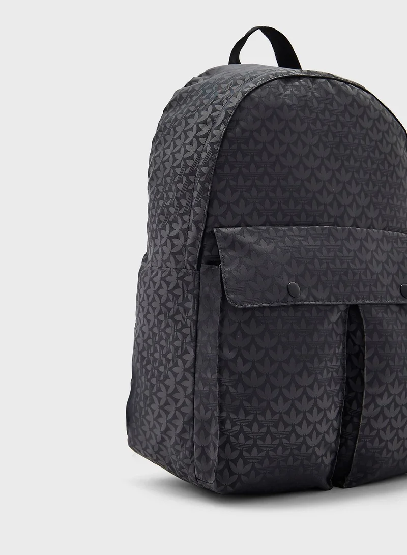 adidas Originals Trefoil Monogram Jacquard Backpack