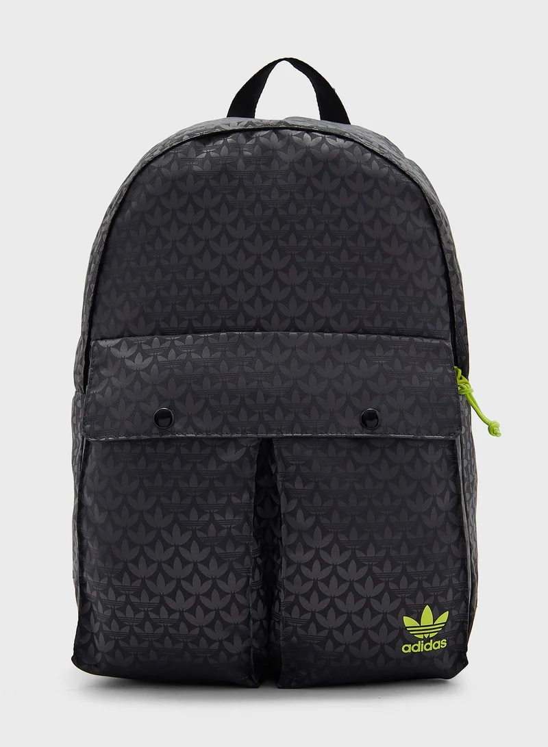 adidas Originals Trefoil Monogram Jacquard Backpack