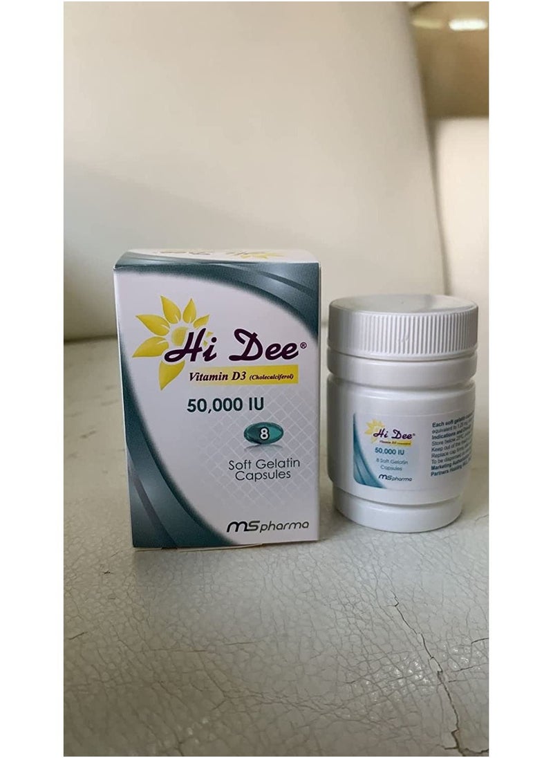 United Hi Dee 50000iu Capsules  - Image 2