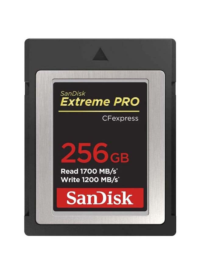sandisk Extreme PRO CFexpress Card Type B,UHS-I, Read Speed 100 MBps, Write 90 MBps, SDCFE-256G-GN4NN - Image 1