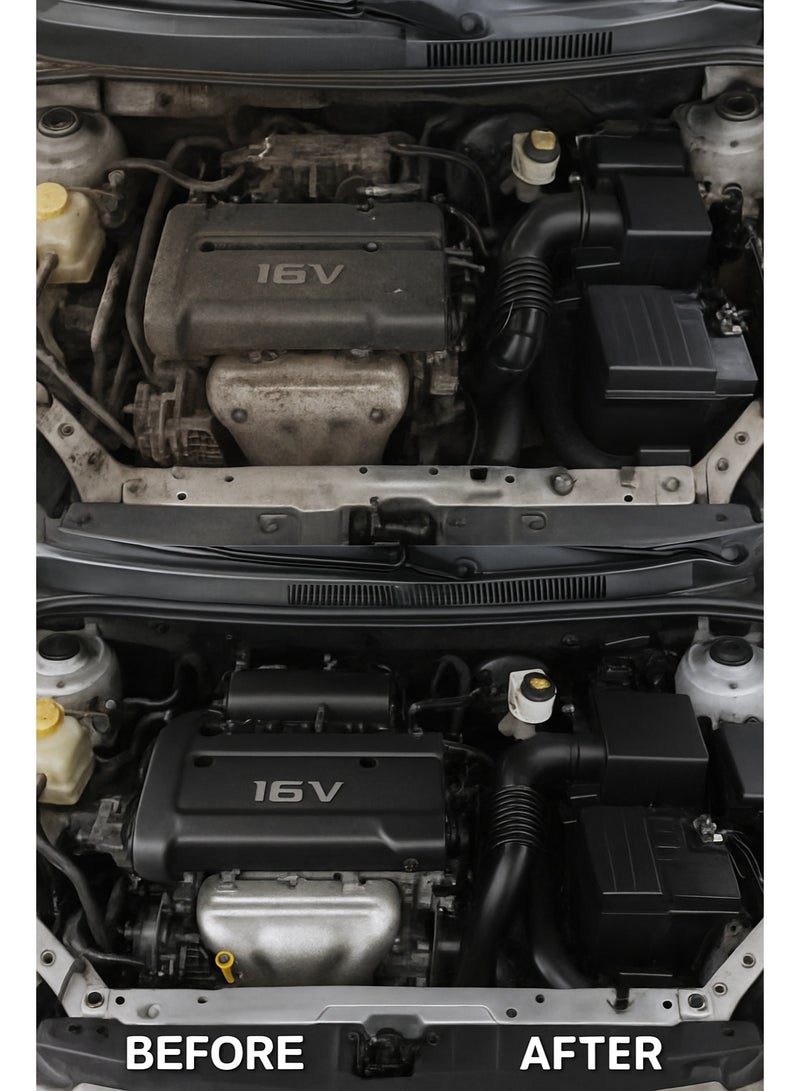 Galaxy Premium Engine Cleaner – Advanced Deep Cleaning Formula for Cars & Bikes | Removes Oil, Dirt & Carbon Build-Up | Safe on Metal, Rubber & Plastic | Restores Engine Shine & Performance - Image 2