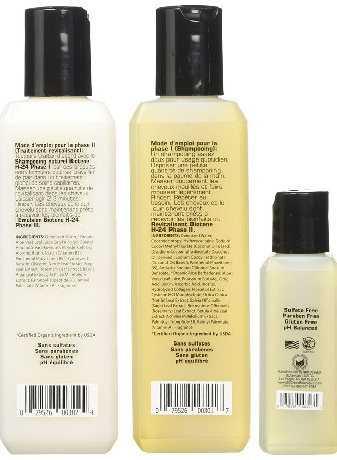 Mill Creek مجموعة شامبو/بلسم/إيمولسيون ميل كريك H-24 - Image 3