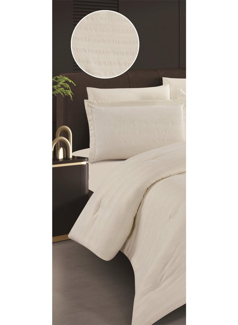 MARK Double  comforter set for a luxurious hotel experience, made of microfiber, size 240*260 cm - Image 2