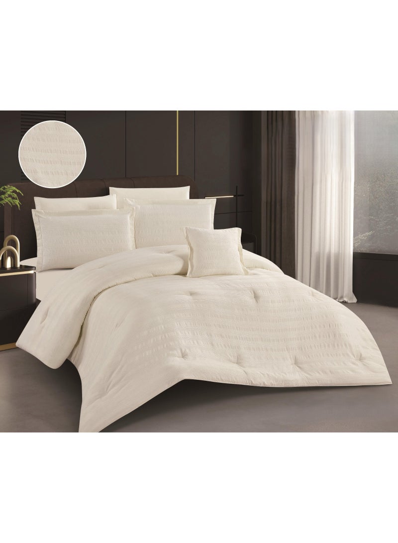 MARK Double  comforter set for a luxurious hotel experience, made of microfiber, size 240*260 cm - Image 1