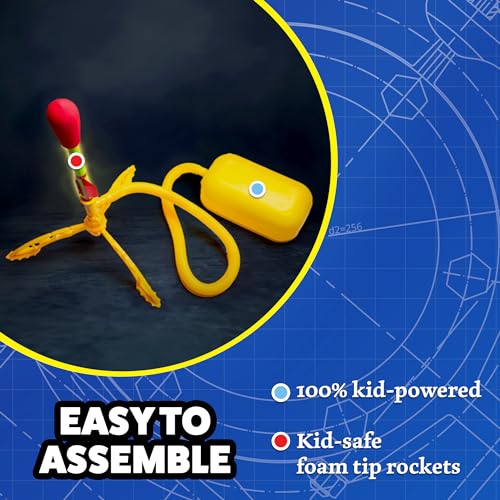 Stomp Rocket Ultra LED Rocket Refills, 2 Rockets - Replacement LED Foam-Tipped Rockets for Kids - Fun Backyard & Outdoor Kids Toys Gifts for Boys & Girls - Image 5