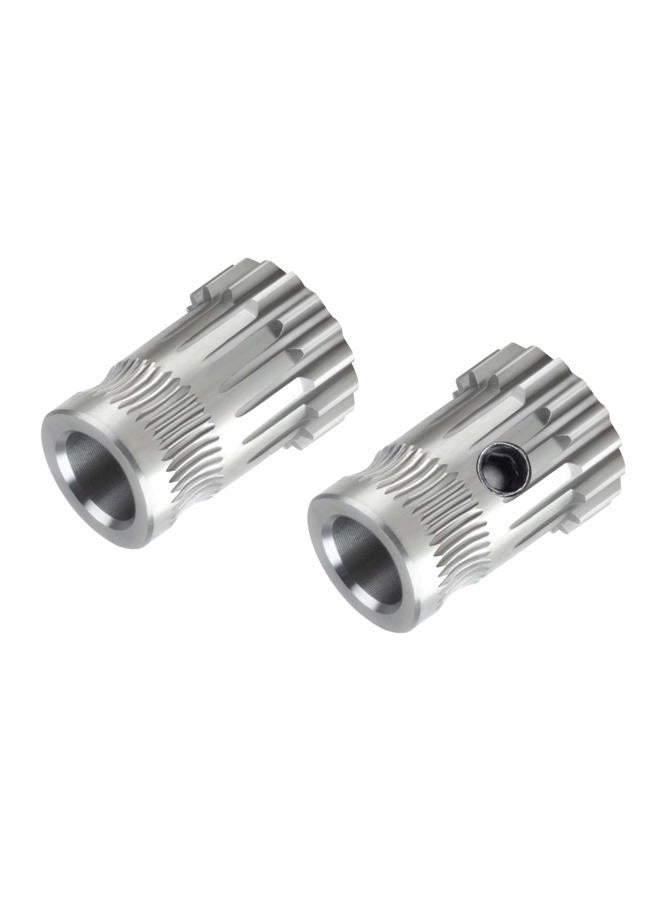 UniTak3D Dual Drive Extruder Gear Replacement Stainless Steel Extrusion Wheels for,Ender 3 V2,Ender 3 Pro,Ender 3,Prusa i3 MK2/MK3 3D Printer Double Geared Extruders - Image 4