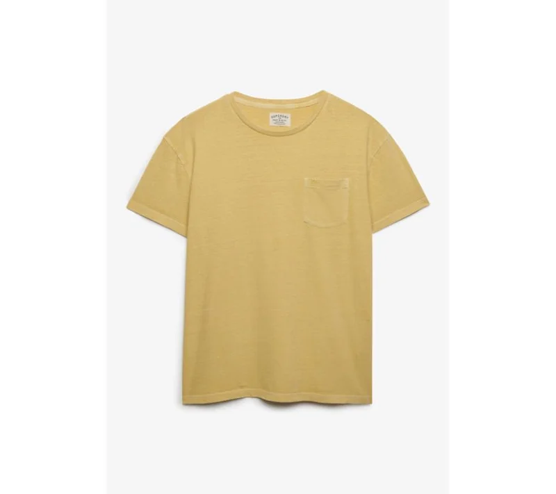 Superdry Classic Cotton Linen Pocket T-Shirt