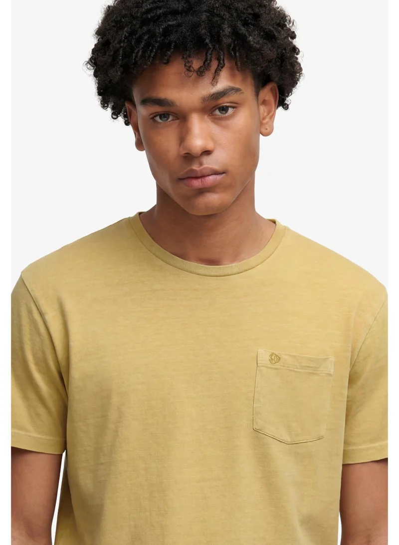 Superdry  Classic Cotton Linen Pocket T-Shirt for Men | Best Price UAE