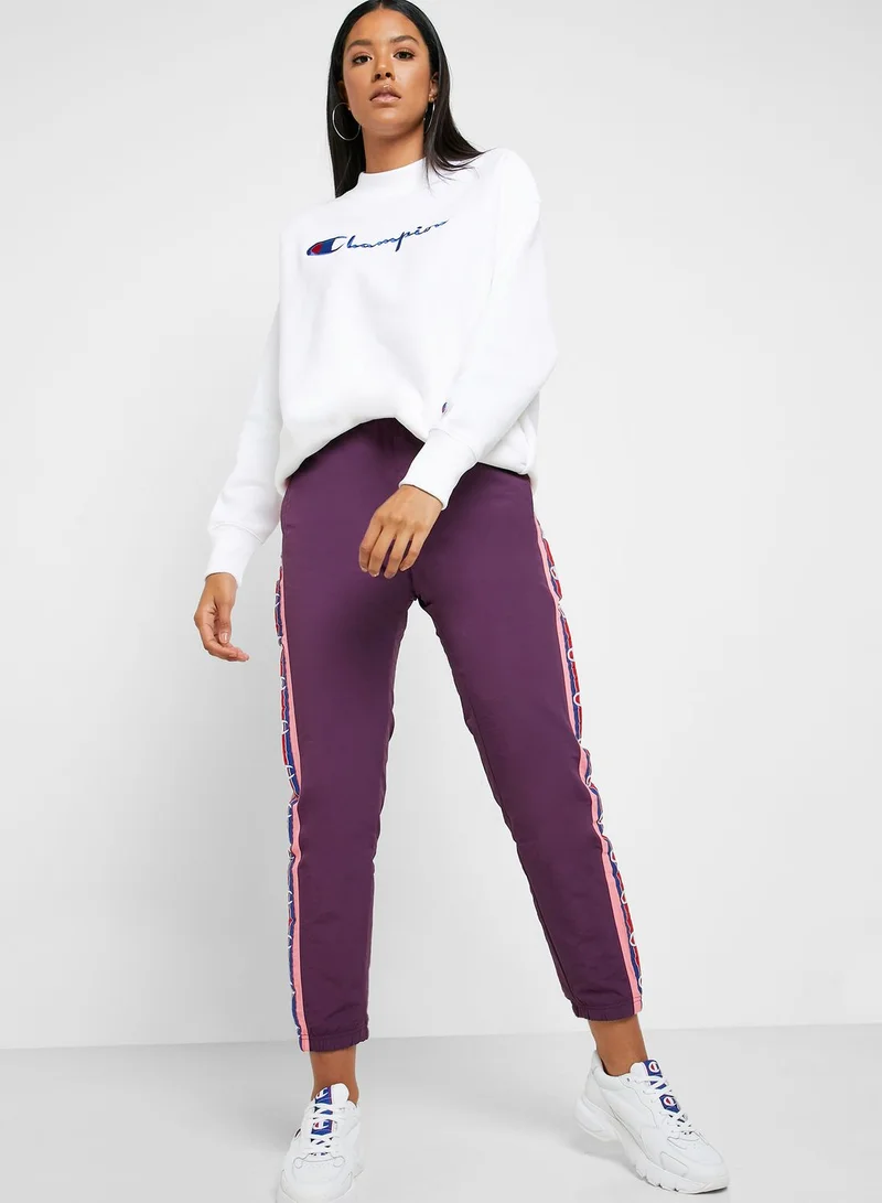 Champion Logo Taped Sweatpants