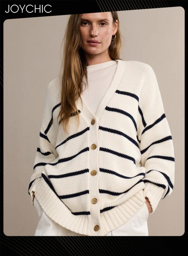 Joychic كارديجان دافئ للنساء لفصل الخريف والشتاء - Image 3