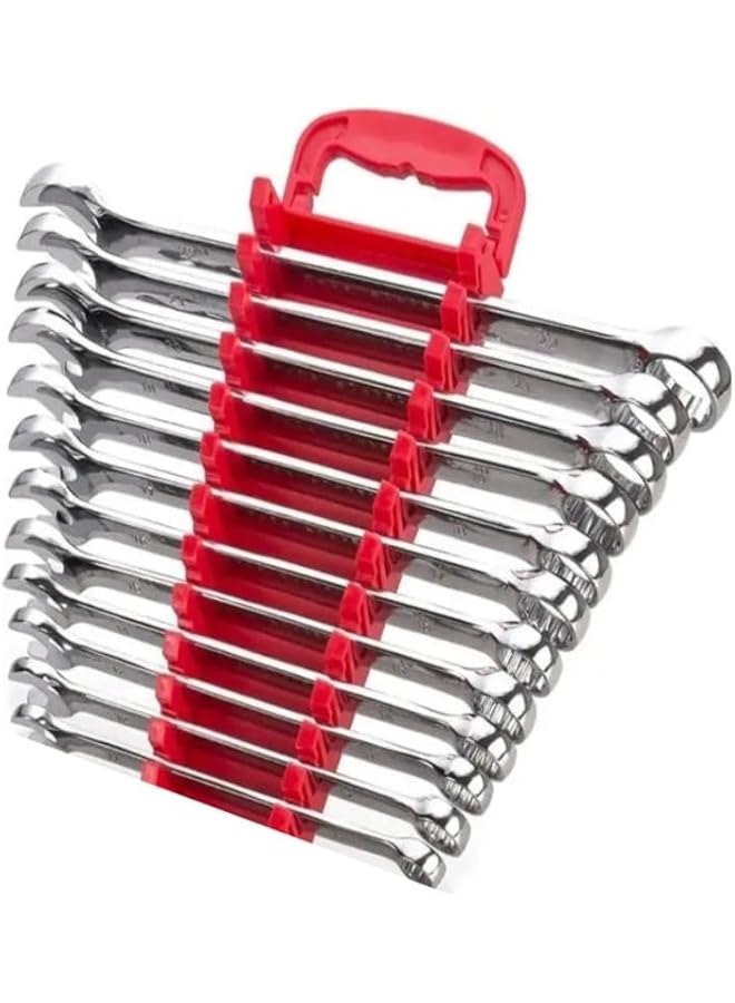 PROMASS 12-Pcs Wrench Spanner Set | Open End Torque Wrenches | Steel Spanner Tools for Auto Repair, Home Maintenance, Industrial Work, and Bicycle Repair | Suitable for Mechanics, DIY Projects, and Profession - Image 1