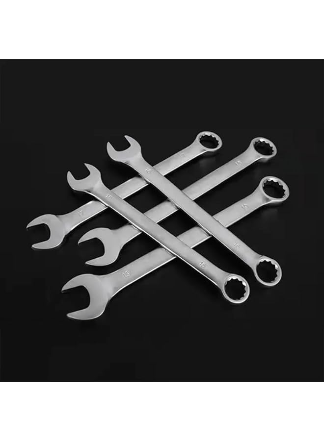 PROMASS 12-Pcs Wrench Spanner Set | Open End Torque Wrenches | Steel Spanner Tools for Auto Repair, Home Maintenance, Industrial Work, and Bicycle Repair | Suitable for Mechanics, DIY Projects, and Profession - Image 5