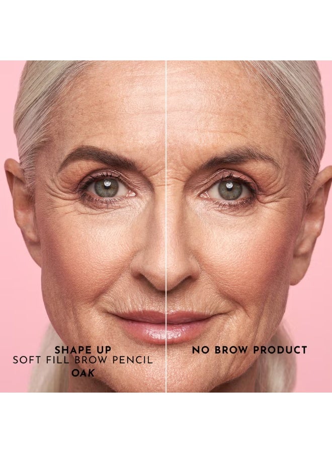 LAWLESS BEAUTY - Shape Up Soft Fill Eyebrow Pencil - Oak - Image 3